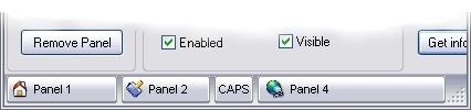 StatusBar ActiveX control Screenshot